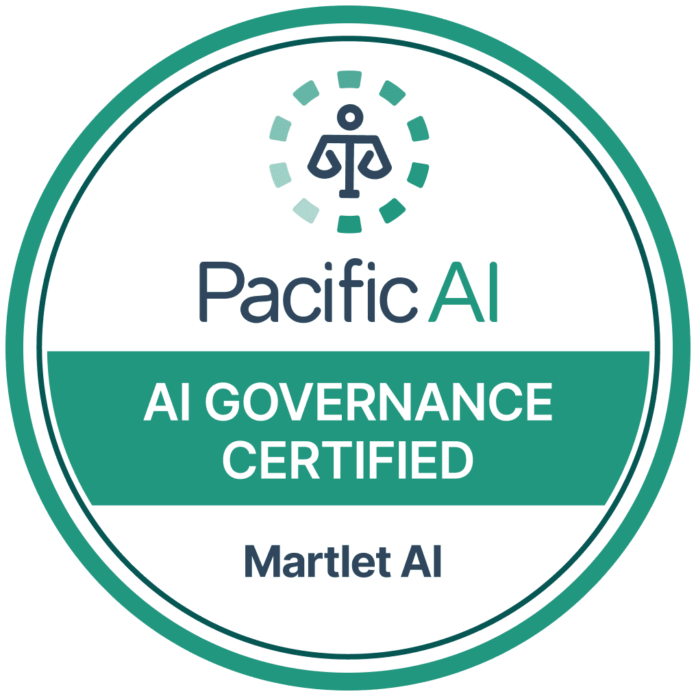 Pacific AI Governance Certified — Martlet AI
